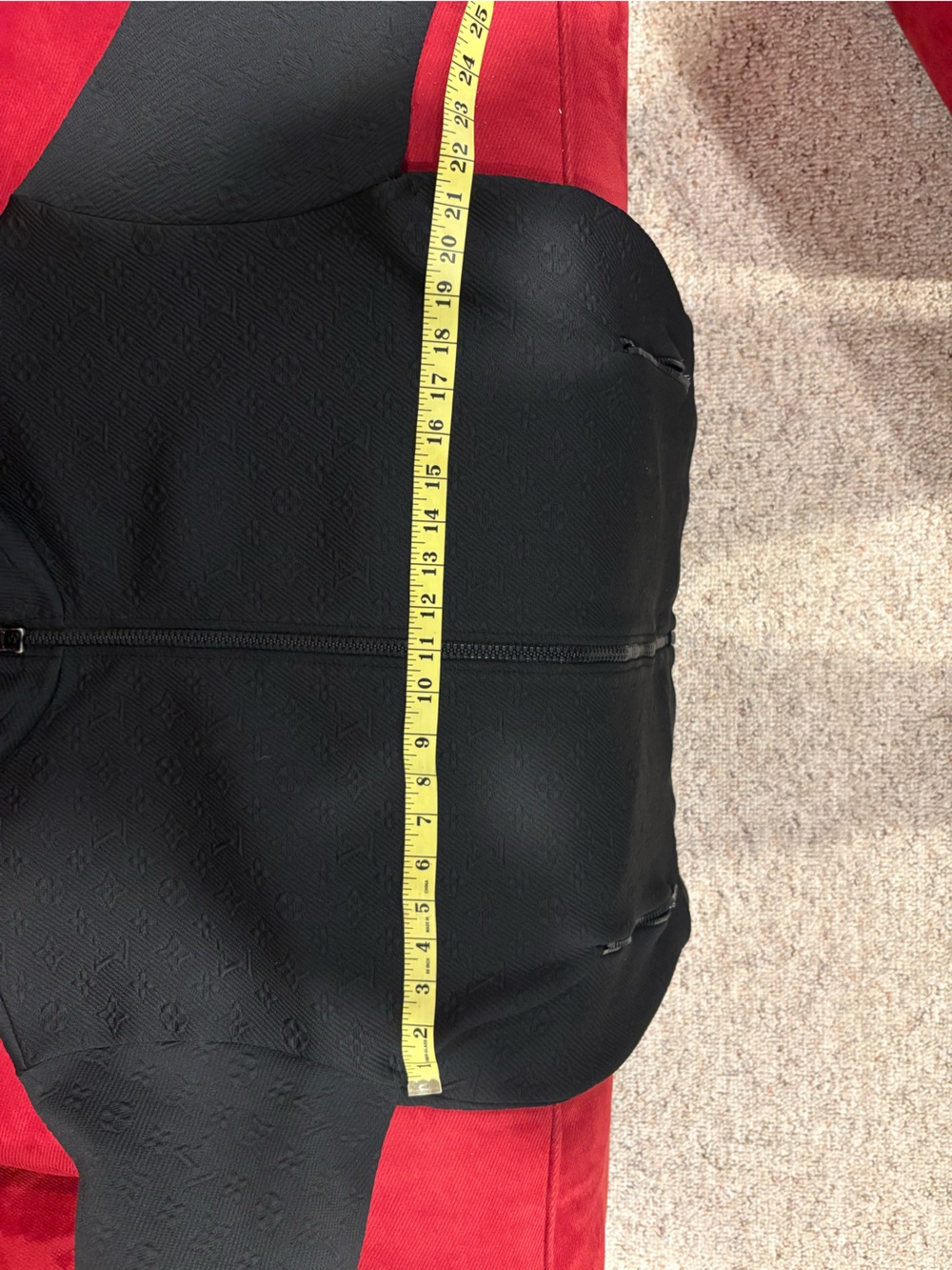 Monogram Zip-Through Top - Picture 9 of 9